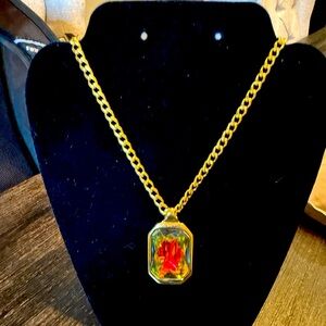 Kenneth Jay Lane Mystic Topaz Necklace